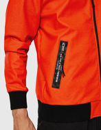 Picture of Diesel Orange Film Hood Sweat Jacket