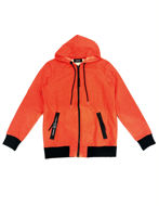 Picture of Diesel Orange Film Hood Sweat Jacket