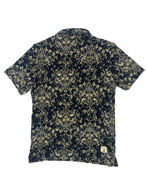 Picture of Pearly King Floral Knitted Navy Polo