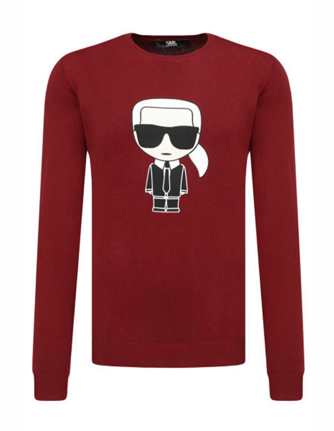 Picture of Karl Lagerfeld Ikonic Crew Neck Knit