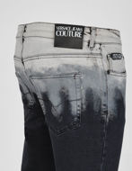 Picture of Versace Ombre Overdyed Black Denims
