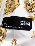 Picture of Versace White & Gold Jewel Baroque Sweat Jacket