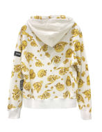 Picture of Versace White & Gold Jewel Baroque Sweat Jacket