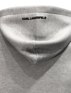 Picture of Karl Lagerfeld Neoprene Ikonik Hood Sweat Jacket