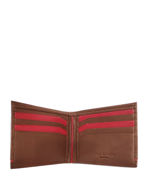 Picture of Ted Baker Tan Stripe Bifold Wallet