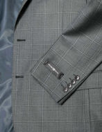 Picture of Studio Italia Grey Over Check Suit