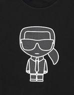 Picture of Karl Lagerfeld Ikonik Emoji Black Tee