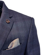 Picture of Ted Baker Navy Pow Check London Suit