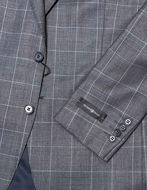 Picture of Studio Italia Grey Blue Over Check Suit
