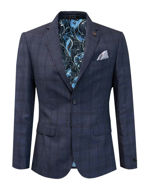 Picture of Ted Baker Navy Pow Check London Suit