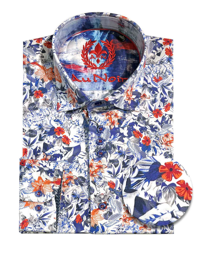 Picture of Au Noir Inova Cotton Floral Shirt