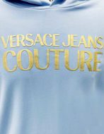 Picture of Versace Logo Embossed Hooded Sweat