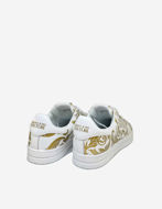 Picture of Versace White Logo Baroque Sneakers