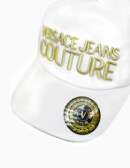 Picture of Versace Embroidered Logo White Cap