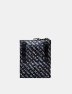 Picture of Versace Logo Print Black Crossbody Bag