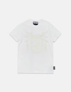 Picture of Versace Shield Embossed White Slim Tee