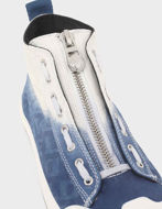 Picture of Diesel Astico Mid-Zip Blue Sneaker