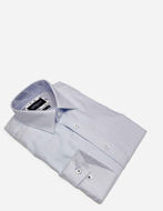 Picture of Brooksfield Blue Textured Dobby Luxe Shirt