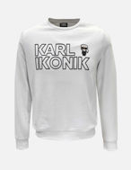Picture of Karl Lagerfeld Ikonik Logo Embossed Sweatshirt