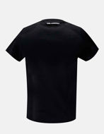 Picture of Karl Lagerfeld Black embroidered tee