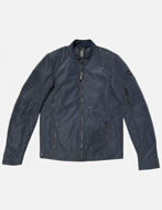 Picture of Replay Navy Biker Puffer Jacket