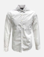 Picture of Replay White Satin L/S Shirt
