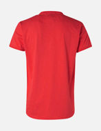 Picture of No Excess Button Collar Red Tee
