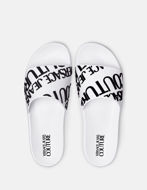 Picture of Versace Jeans Couture White Logo Slide