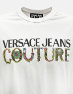 Picture of Versace White Logo Couture Regular Tee