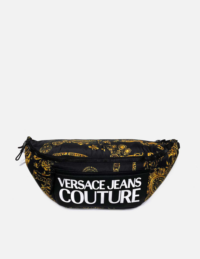 Picture of Versace Regalia Baroque Print Large Belt Bag