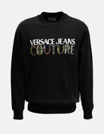 Picture of Versace Logo Couture Black Sweatshirt
