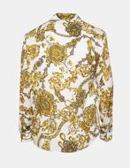 Picture of Versace White Regalia Baroque Slim Shirt