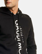 Picture of Gaudi Print Black Hood Sweatshirt