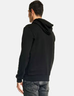 Picture of Gaudi Print Black Hood Sweatshirt