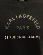 Picture of Karl Lagerfeld Black 21 Paris Sweatshirt