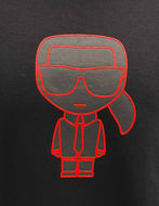 Picture of Karl Lagerfeld Red Emoji Sweatshirt