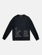 Picture of Karl Lagerfeld Black Logo Sweatshirt
