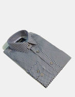 Picture of Brooksfield Check Print Luxe Shirt