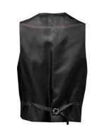 Picture of Studio Italia Jet Black Wool Vest