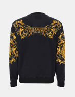 Picture of Versace Black Sun Garland Regular Sweatshirt