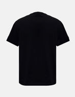 Picture of Versace Black Sun Coin Stripes Regular Tee