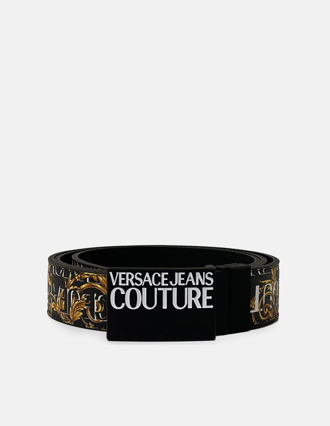 Picture of Versace Logo Baroque Reversible Belt