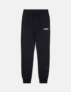 Picture of Diesel Embroidered Logo Black Trackpant