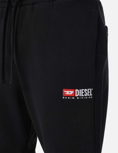 Picture of Diesel Embroidered Logo Black Trackpant