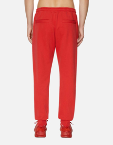 Picture of Diesel Embroidered Logo Red Trackpant