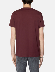 Picture of Diesel Diegor D Embroidered Plum Tee