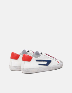 Picture of Diesel Leroji Low Red Lace White Sneaker