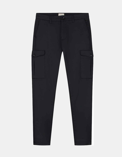 Picture of Dstrezzed Black Tapered Cargo Pants