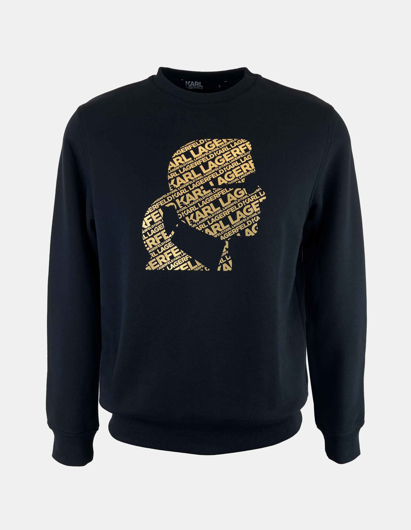 Picture of Karl Lagerfeld Face Logo Print Sweatshirt