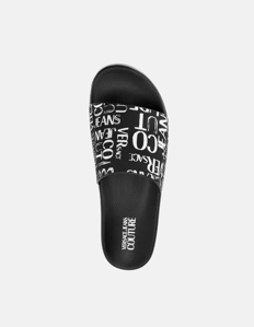 Picture of Versace Black & White Doodle Slide